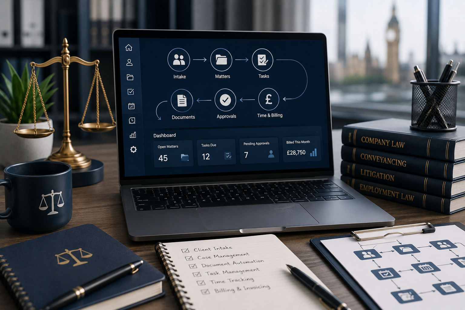 Best Workflow Management Tools for Law Firms (2026 UK Guide)