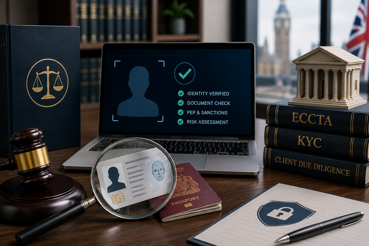 Identity Verification for Law Firms: The Definitive UK Guide to ECCTA, KYC and Client ID
