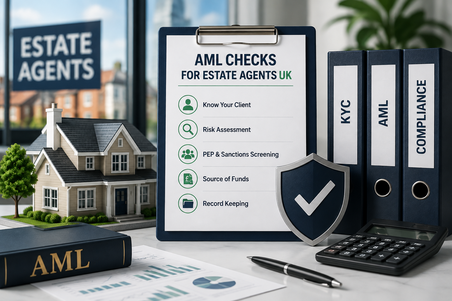 AML Checks for Estate Agents in the UK: The 2026 Compliance Guide