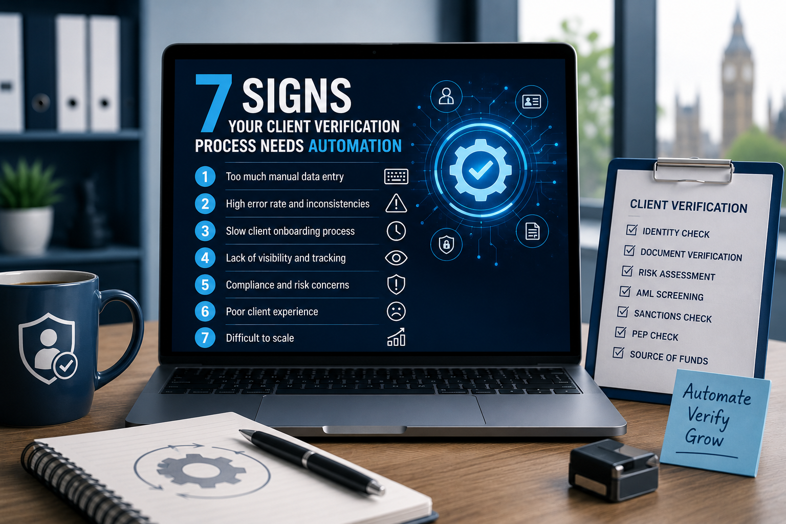 7 Signs Your Client Verification Process Needs Automation